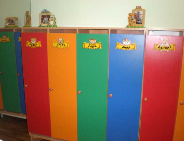 Наклейки на шкафчик для кроватки в детском саду